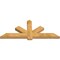 Ekena Millwork Kennewick Rough Sawn Timber Gable Bracket, Western Red Cedar, 72"W x 30"H x 4"D x 6"F, 10/12 Pitch GBW072X30X0406KEN00RWR - alternate 4